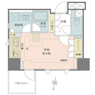 パークハウス本郷三丁目アーバンスの間取図