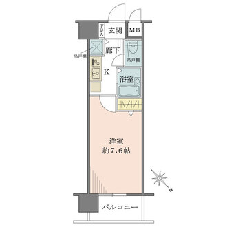 ガラ・シティ茗荷谷の間取図