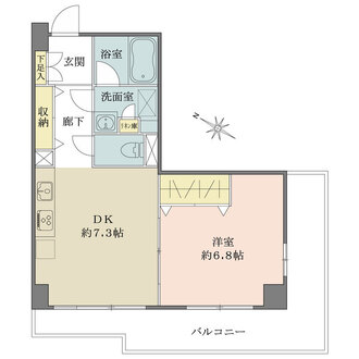 ノーブル音羽の間取図