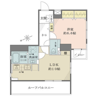 藤和シティコープ田端の間取図
