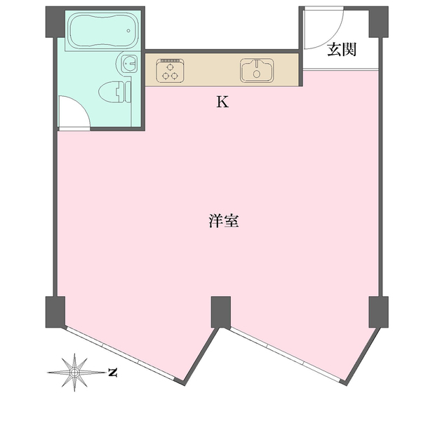 コープオリンピアの間取図