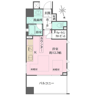 ベルジェンド川崎MIYABIテラスの間取図