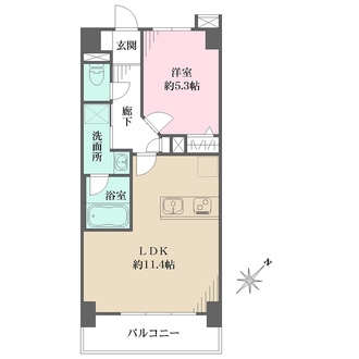 藤和シティコープ日吉北の間取図