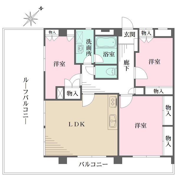 ステージ仙台坂の間取図
