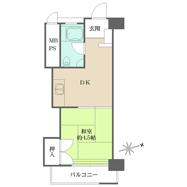 ハイライフ大森の間取図