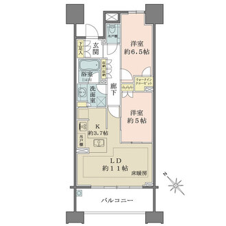 ザ・パークハウス名古屋の間取図