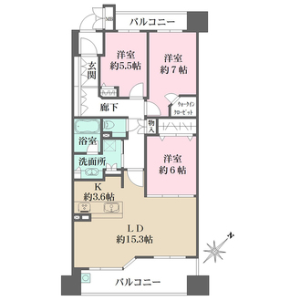パークハウス八事の丘の間取図