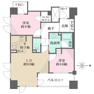 久屋アインスの間取図