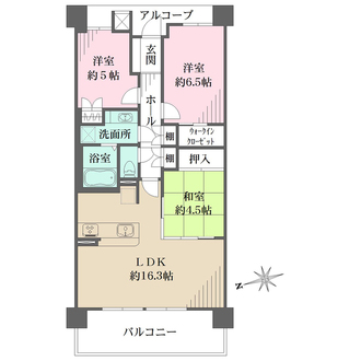BELISTA笠寺の間取図