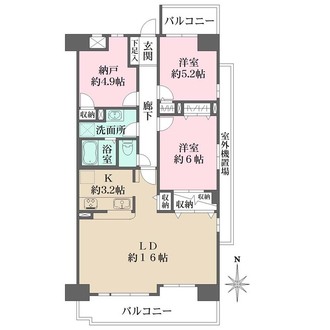 藤和ハイタウン菊井ステージ2の間取図