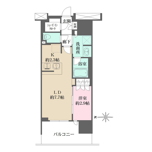 リニアゲートタワー名古屋の間取図
