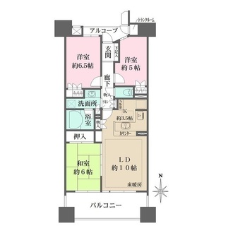栄アインスタワーの間取図