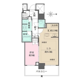 ザ・パークハウス久屋大通ローレルタワーの間取図