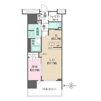 リニアゲートタワー名古屋の間取図