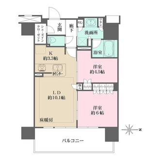 リニアゲートタワー名古屋の間取図