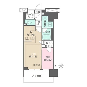 リニアゲートタワー名古屋の間取図