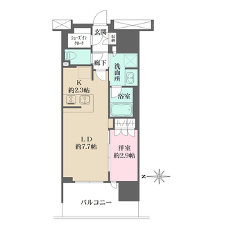 リニアゲートタワー名古屋の間取図