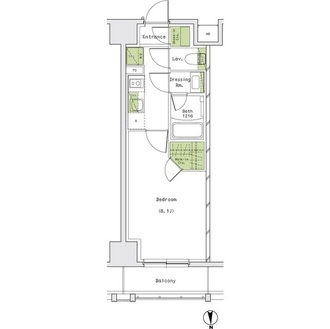 ザ・パークハビオ名古屋松原の間取図