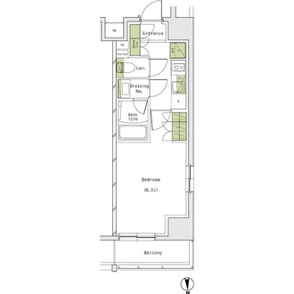 ザ・パークハビオ名古屋松原の間取図
