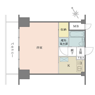 ダイアパレス津田沼の間取図