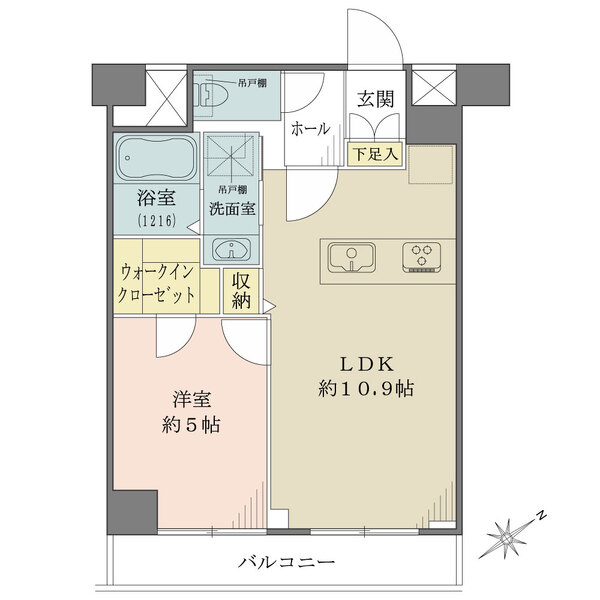 マートルコート第2中目黒の間取図
