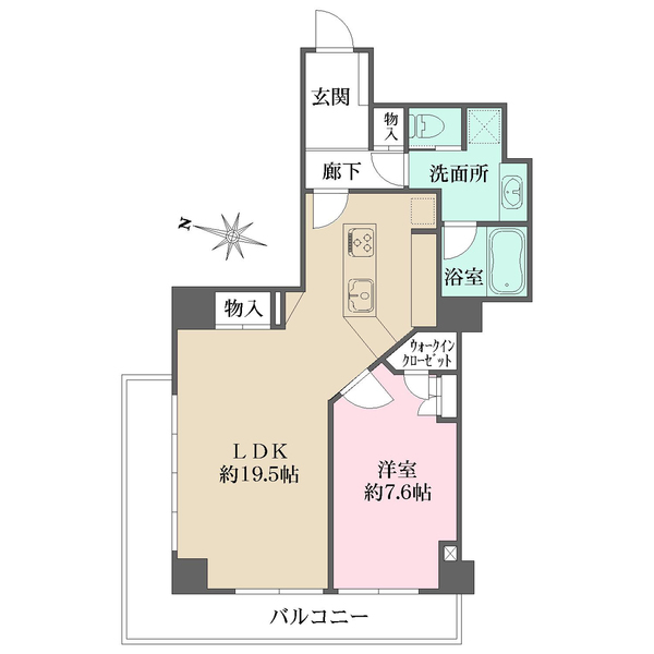 恵比寿ガーデンテラス壱番館の間取図