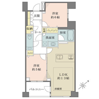 ザ・パークハウス上目黒ピアースの間取図