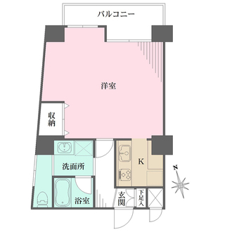 ルモン広尾の間取図