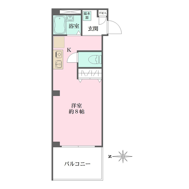 グレース天満ビルの間取図