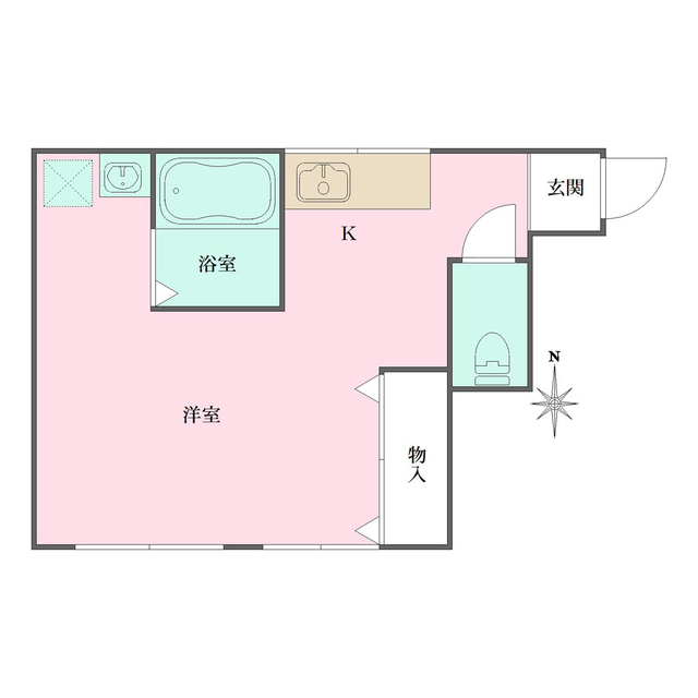 江口マンションの間取図
