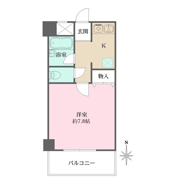 パレロイヤルビルの間取図