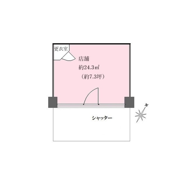 蛍池アーバンライフの間取図