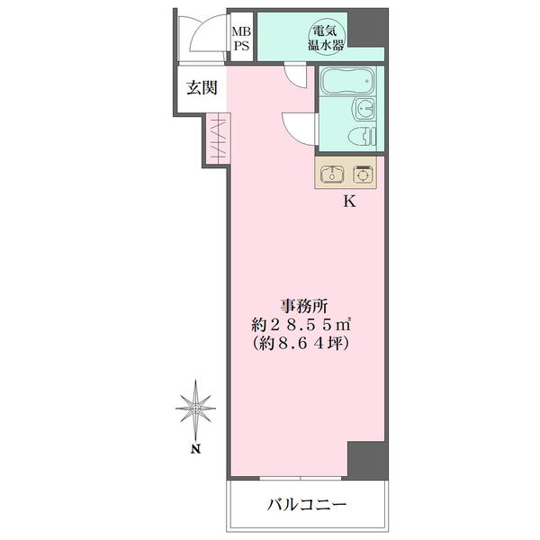 本町アーバンライフの間取図