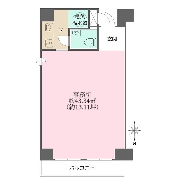 本町アーバンライフの間取図