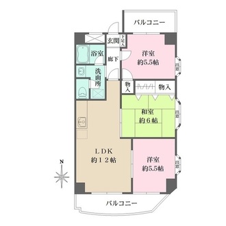 レトワールトキワの間取図