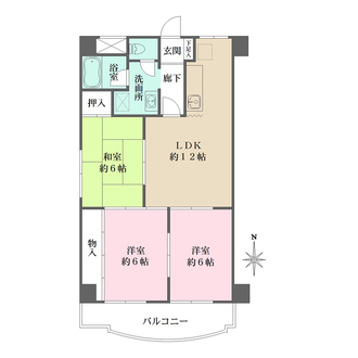 レトワールトキワの間取図