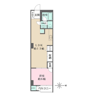 新大阪第１ダイヤモンドマンションの間取図