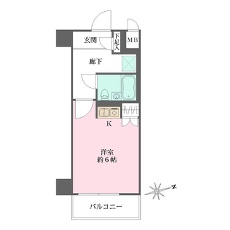 藤和シティスクエアあべの橋の間取図