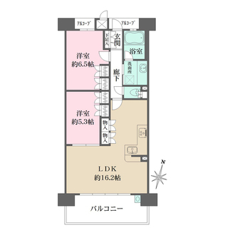 藤和シティホームズ大阪城北の間取図