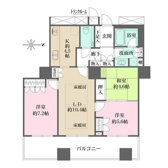 ザ・梅田タワーの間取図