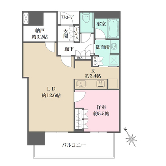 ザ・パークハウス中之島タワーの間取図