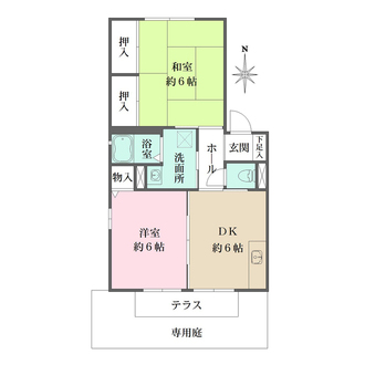 エクセル新森の間取図