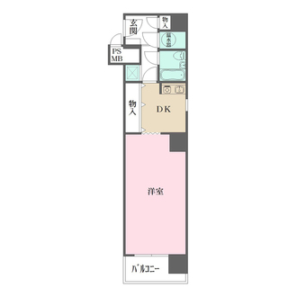 クレスト心斎橋の間取図