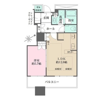 Ｔｈｅ　Ｋｉｔａｈａｍａの間取図