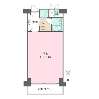 堂島アーバンライフの間取図