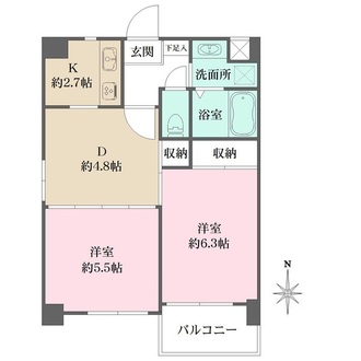 にぎわいハビタットの間取図
