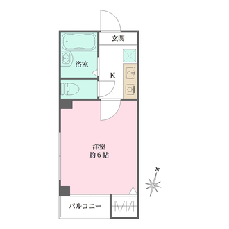 マンションＫ２の間取図