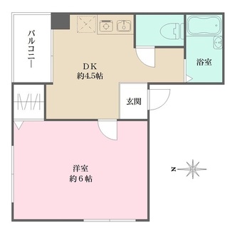 マンションＫ２の間取図