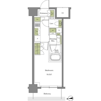 ザ・パークハビオ阿倍野昭和町の間取図