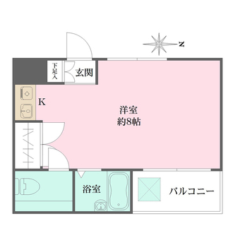 センエイ谷四の間取図